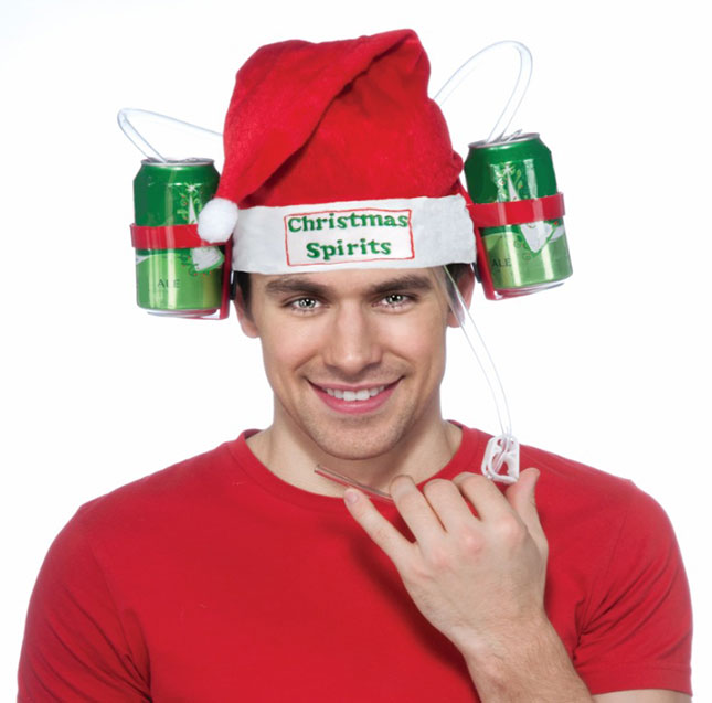 funny santa hats