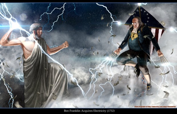 ben_franklin_vs__zeus_by_sharpwriter-d4hjp6a