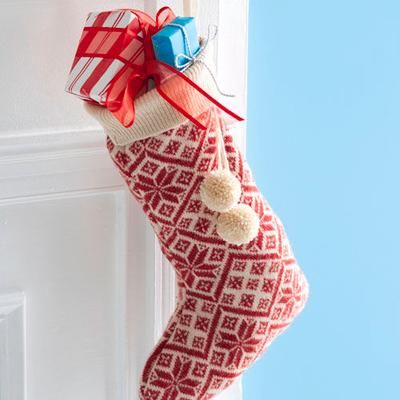 christmas sweater stocking