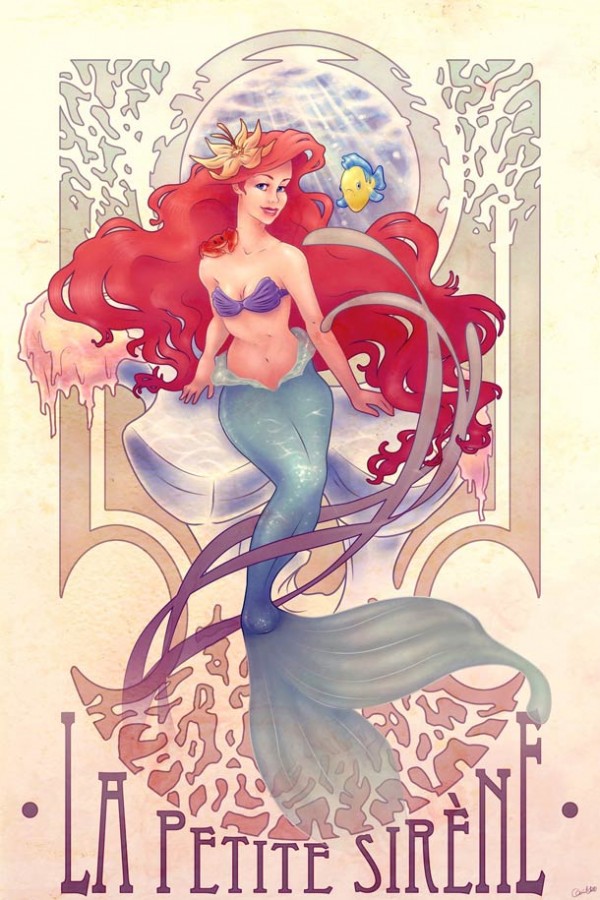 la_petite_sirene_art_nouveau