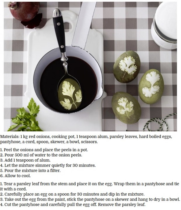 dye Easter eggs naturally